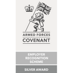 armed forces covenant, silver award, employer recognition scheme