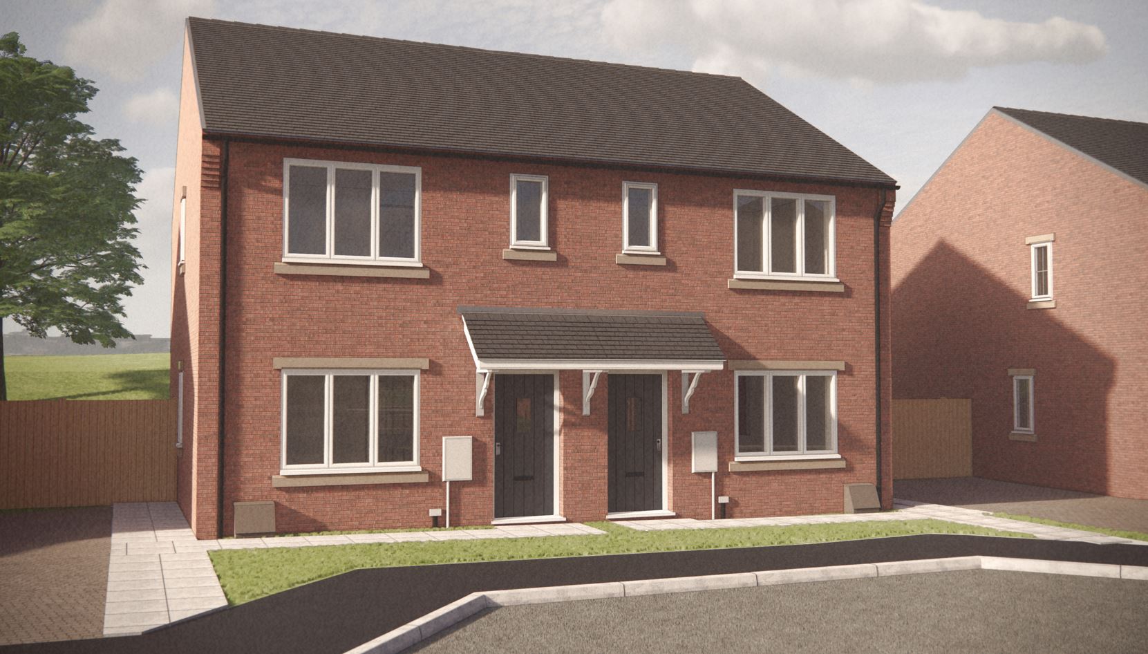 stephenson road, peterlee, the twiner believe housing